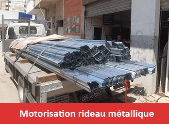 Motorisation Rideau Métallique